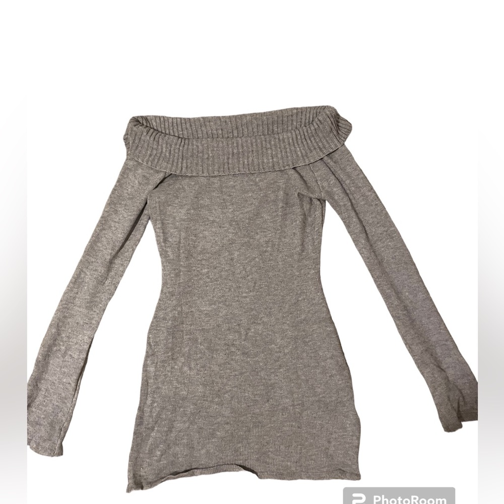 off the shoulder sweater dress from finesse